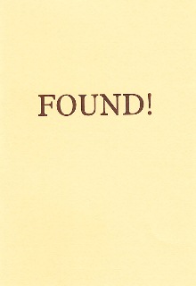 Found! by Lois Montsorrel